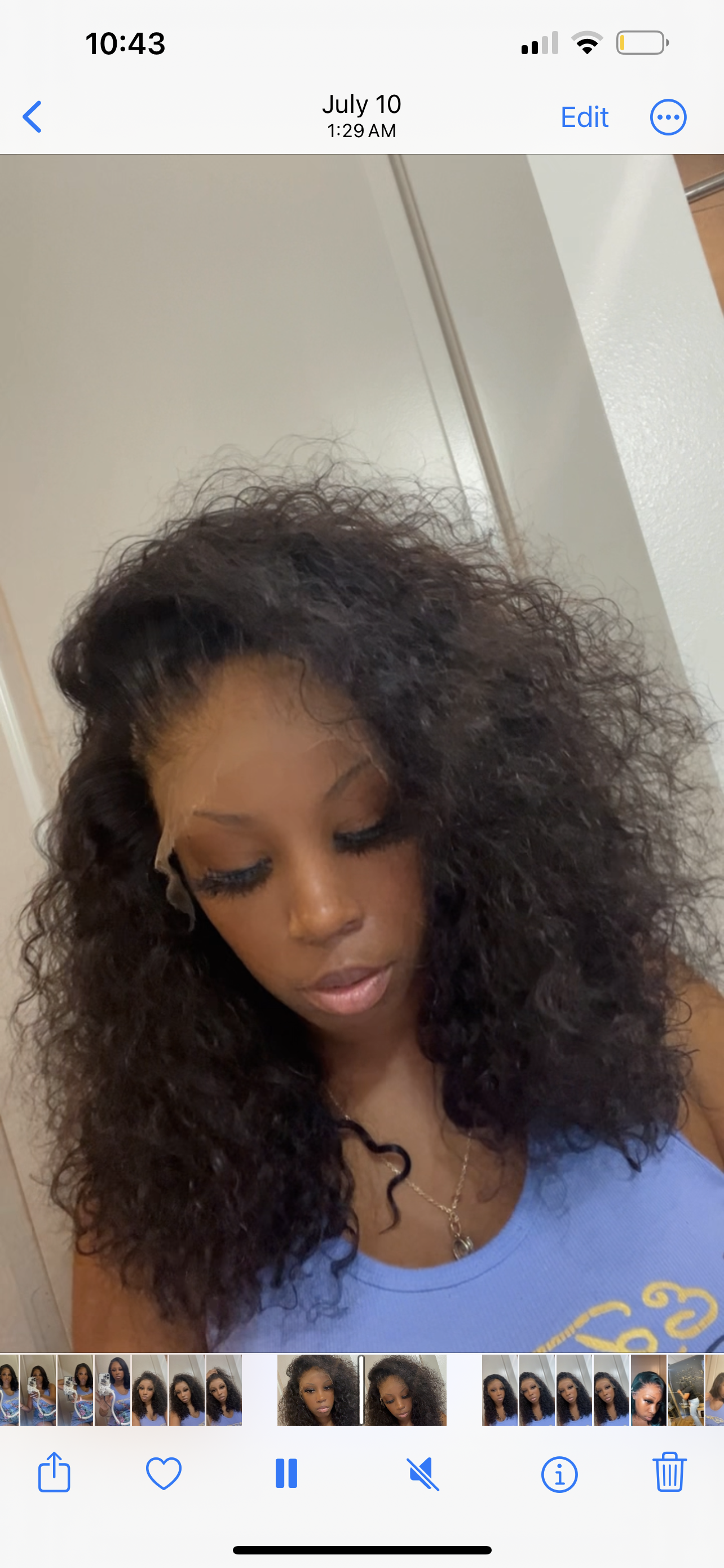 Hd 9x6 Water wave Closure Wig