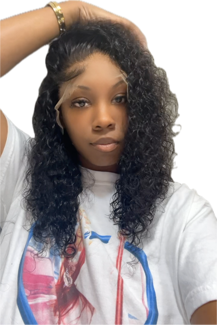 Hd 9x6 Water wave Closure Wig